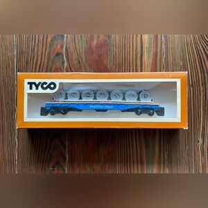 TYCO #335B Western Union Toy Train Car - RARE - Vintage (New) in Original Box